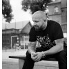 T-SHIRT M OLD LOGO CZARNY