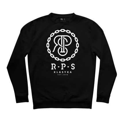 BLUZA KLASYCZNA M CHAIN CZARNA