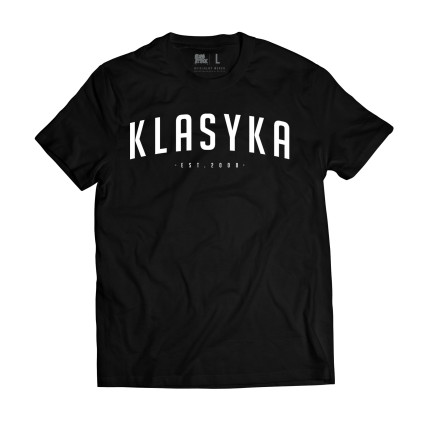 T-SHIRT M KLASYKA CZARNY