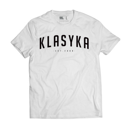 T-SHIRT M KLASYKA BIAŁY