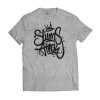 T-SHIRT MĘSKI KING SLUMS ATTACK SZARY MELANŻ