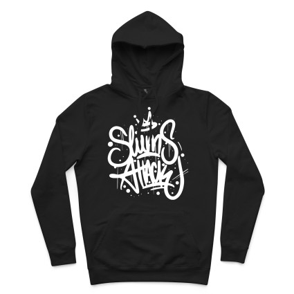 BLUZA KANGURKA KING SLUMS ATTACK CZARNA