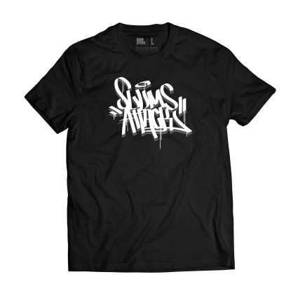 T-SHIRT MĘSKI SLUMS ATTACK TAG CZARNY