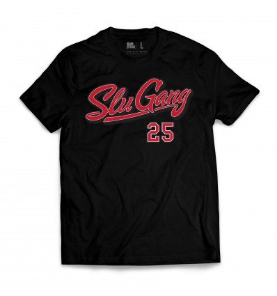 T-SHIRT MĘSKI BASEBALL CZARNA