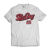T-SHIRT MĘSKI BASEBALL BIAŁA