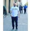 BLUZA KLASYCZNA M OLD LOGO KOLOR BLACK GRAY