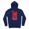 BLUZA KANGURKA MĘSKA SLU N THE HOOD GRANATOWA