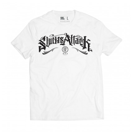 T-SHIRT MĘSKI GOTHIC NEW BIAŁY