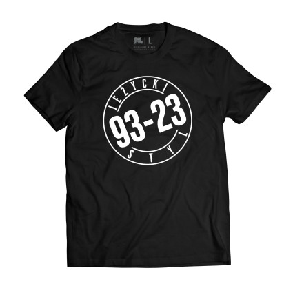 T-SHIRT MĘSKI JEŻYCKIE  BEVERLY CZARNY